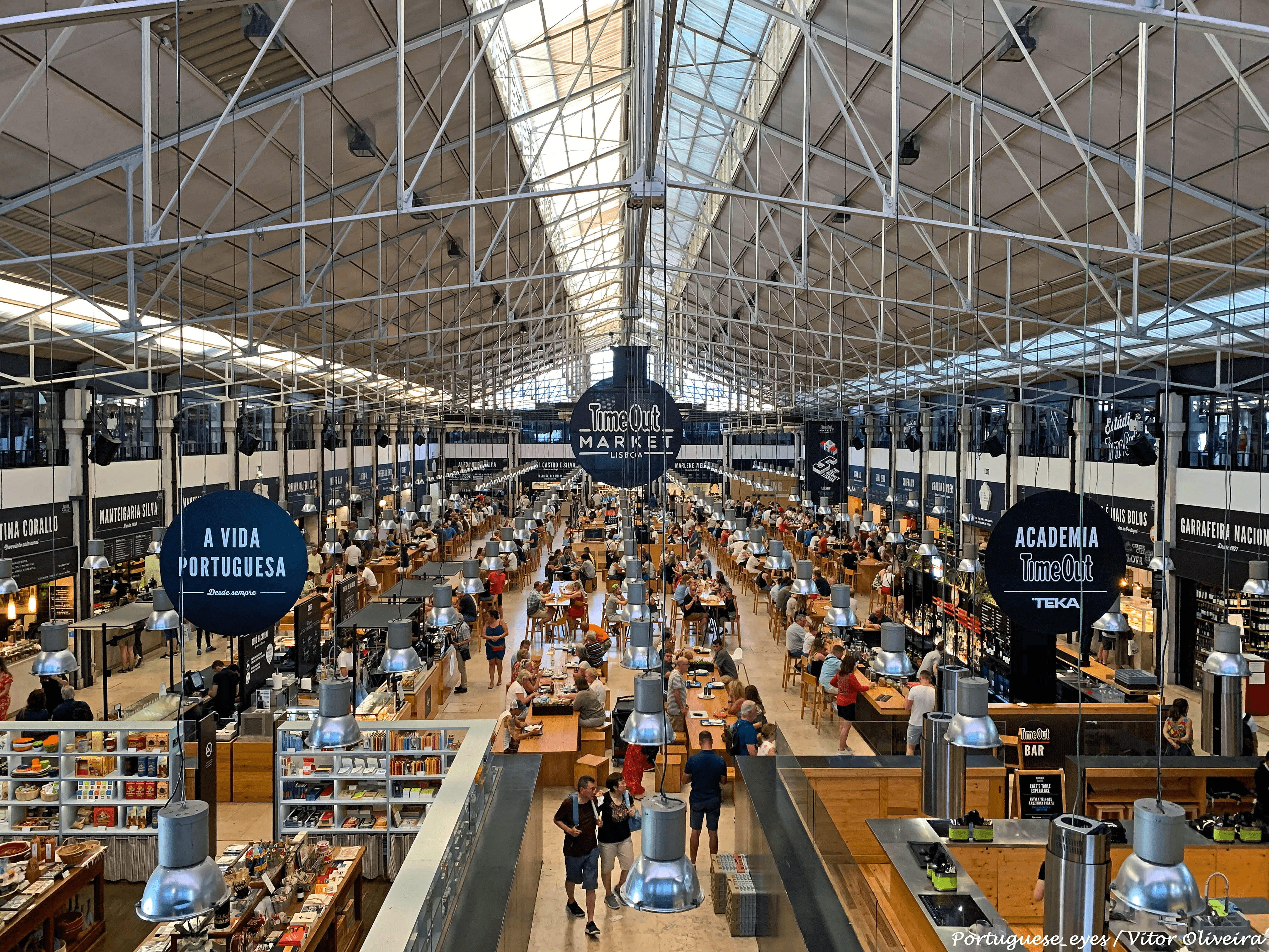 Lisbon food market