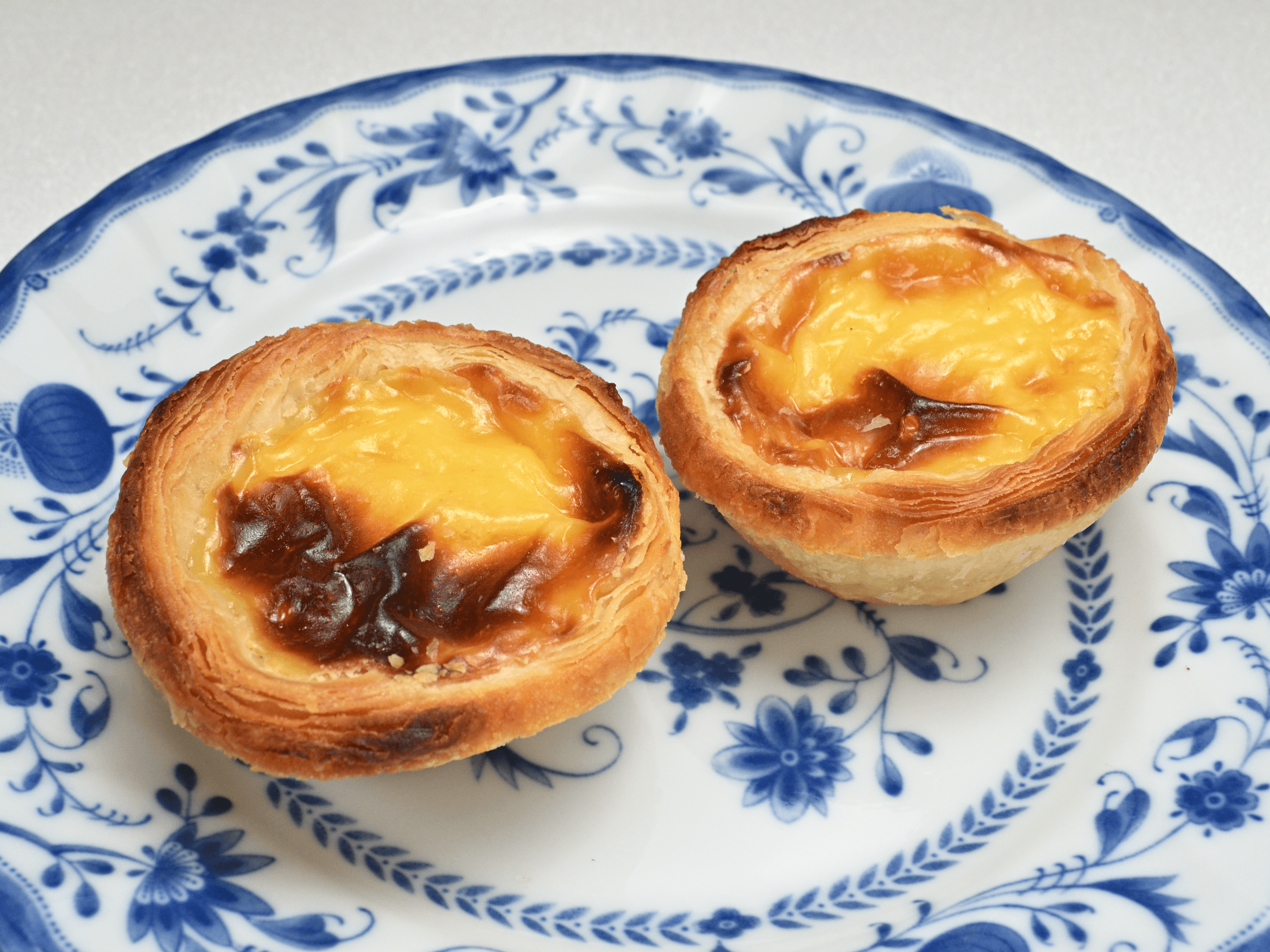 Portuguese pastéis de nata
